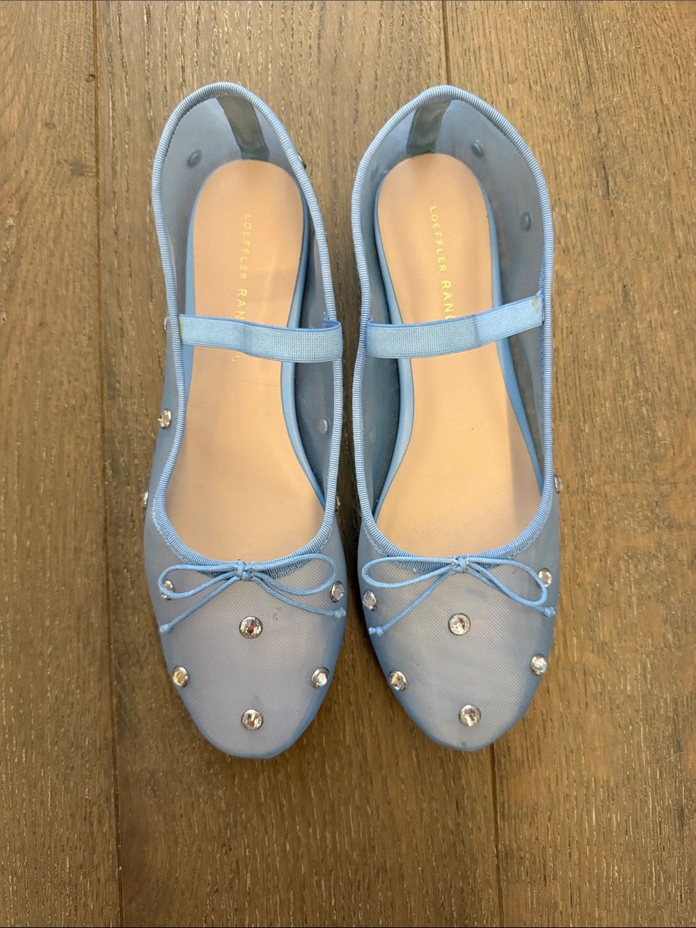 Loeffler Randall Leonie Crystal Ballet Flat